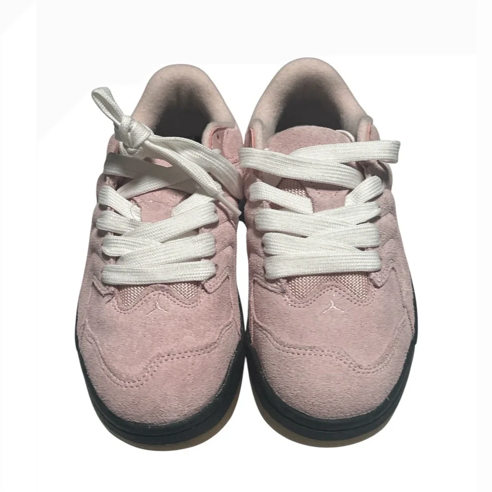 NWOT, Jordan Stadium 90 Pink Suede Gum Sole Sneakers Boys 6Y Womens 7.5
